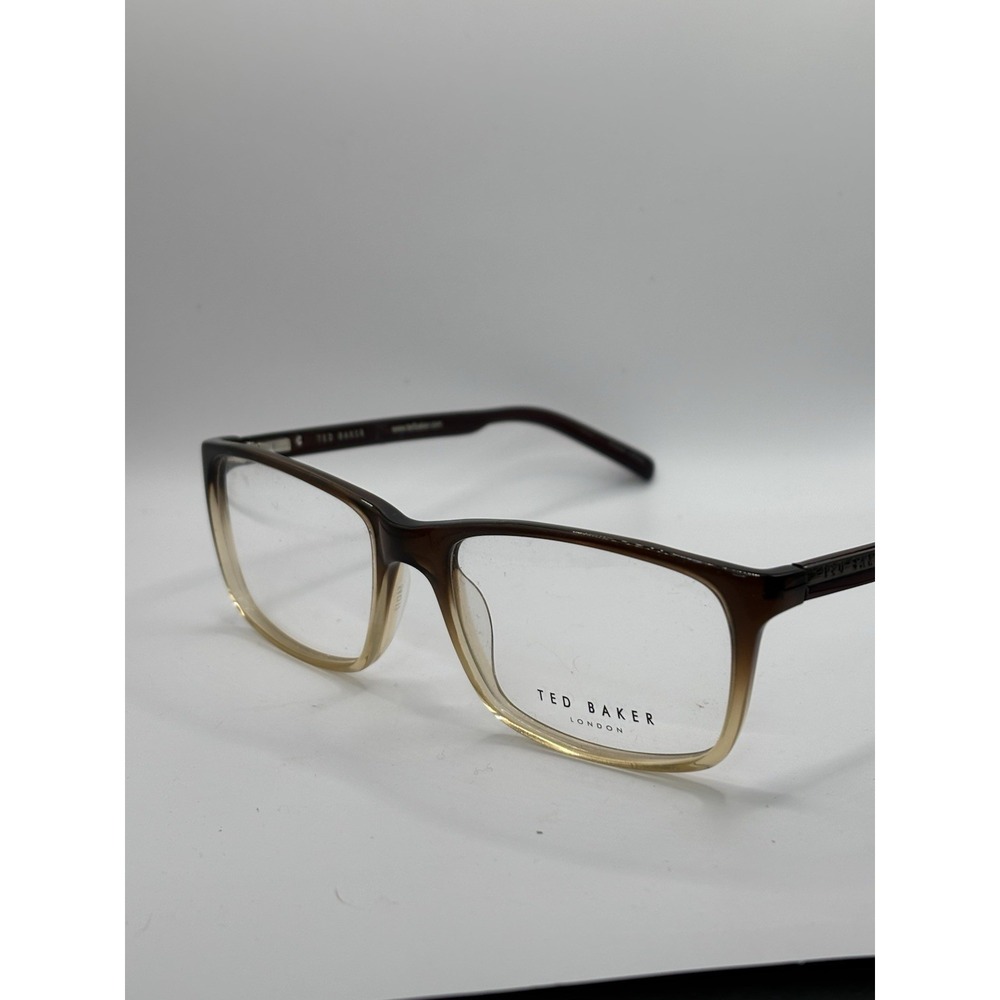 TED BAKER B870 BRN Brown Mens Full Rim Eyeglasses 54-17-140 Frames Only‎